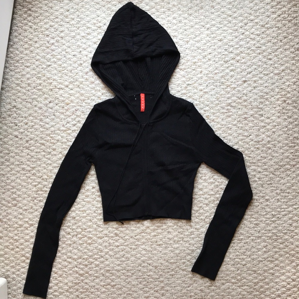 Sweater Sugar Knits hooded shrug